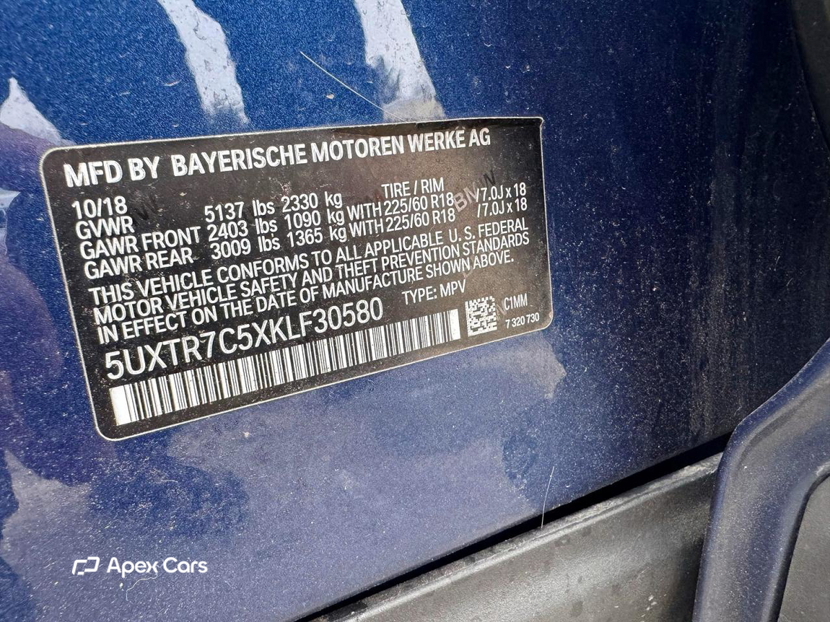 BMW X3 2019