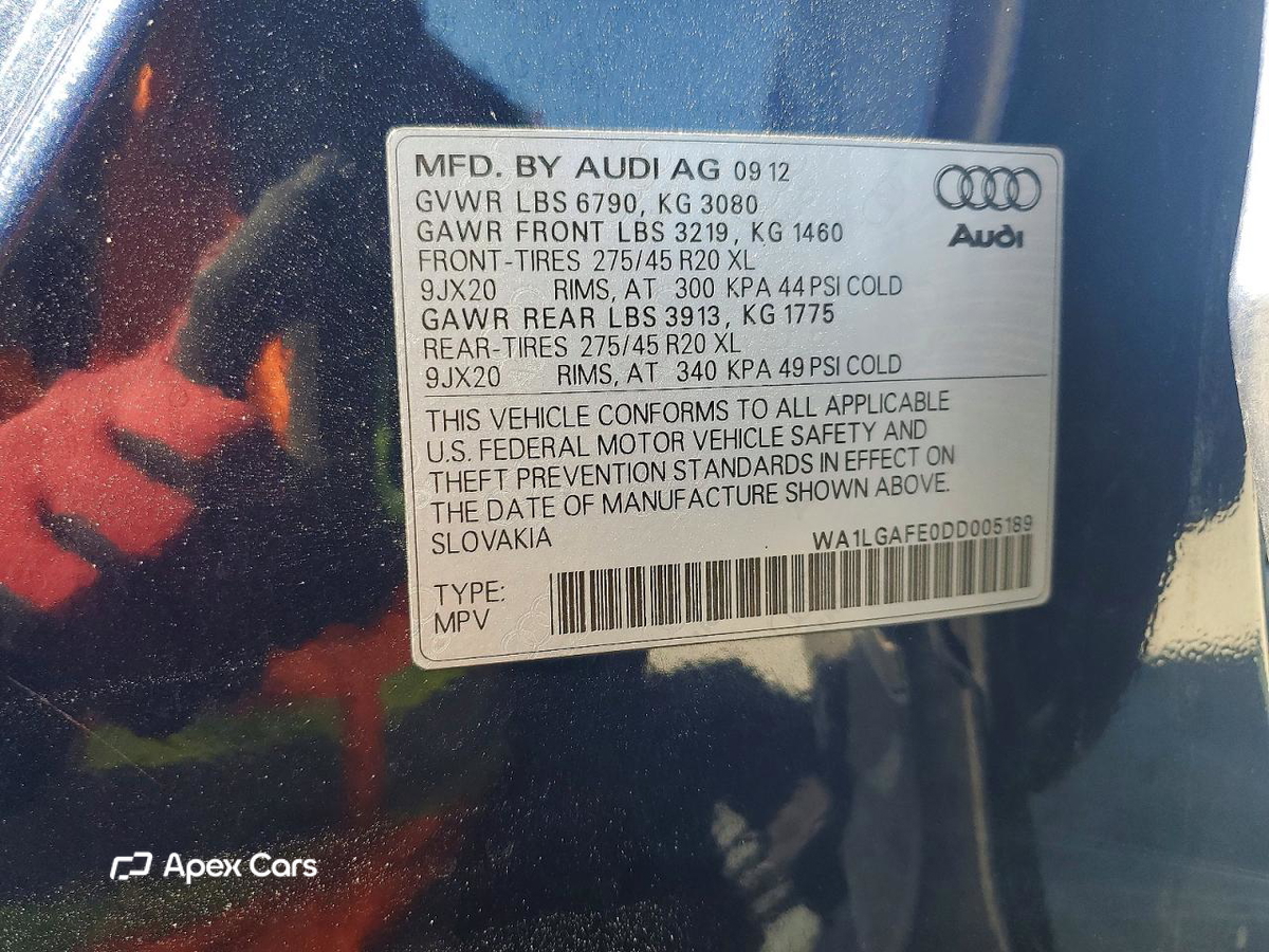 Audi Q7 2013