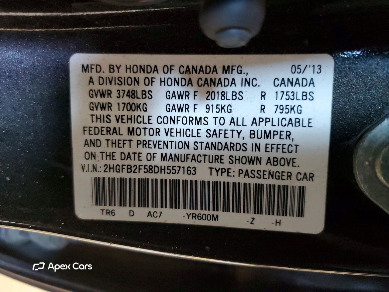 Honda Civic 2013