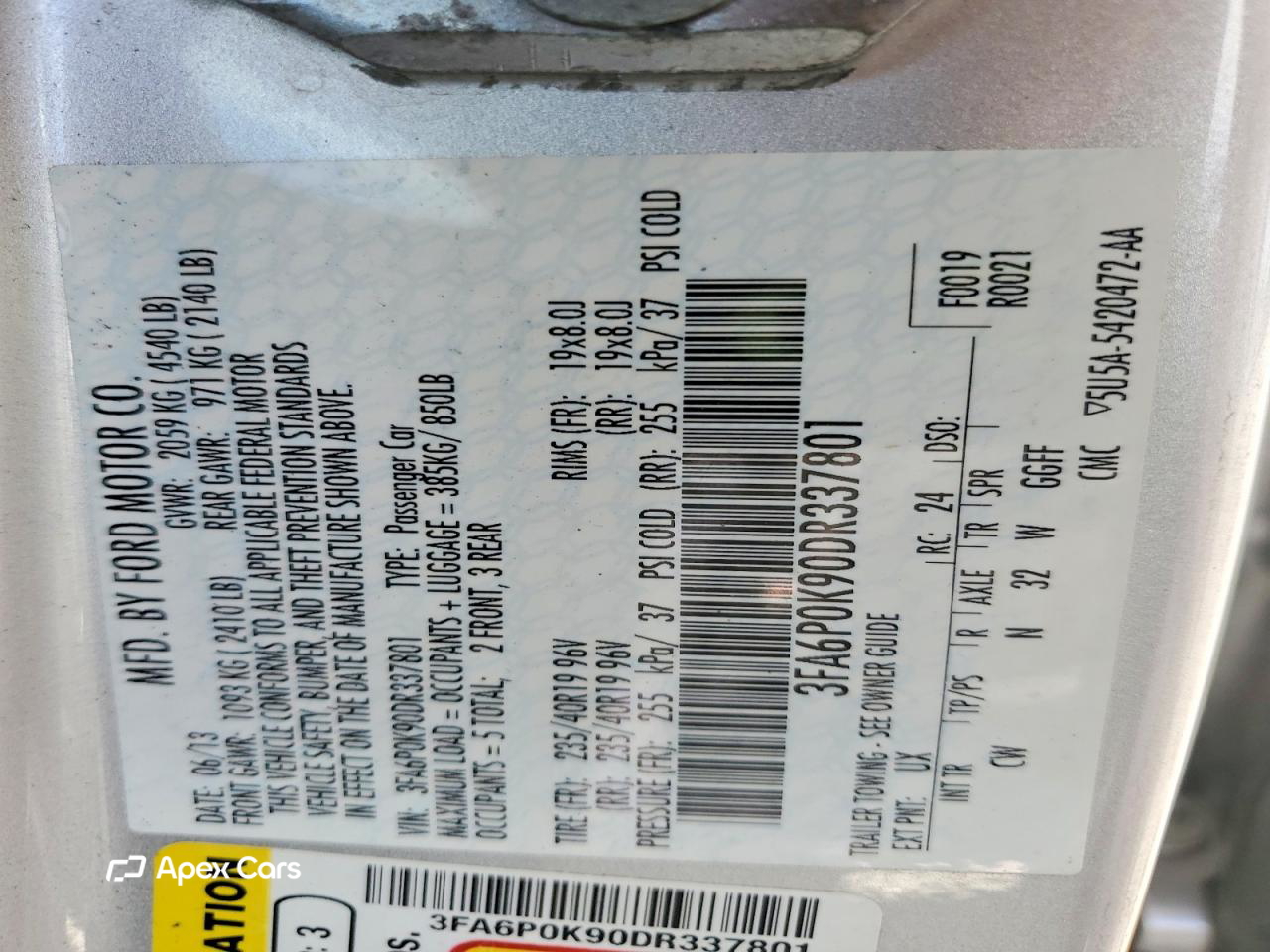 Ford Fusion 2013