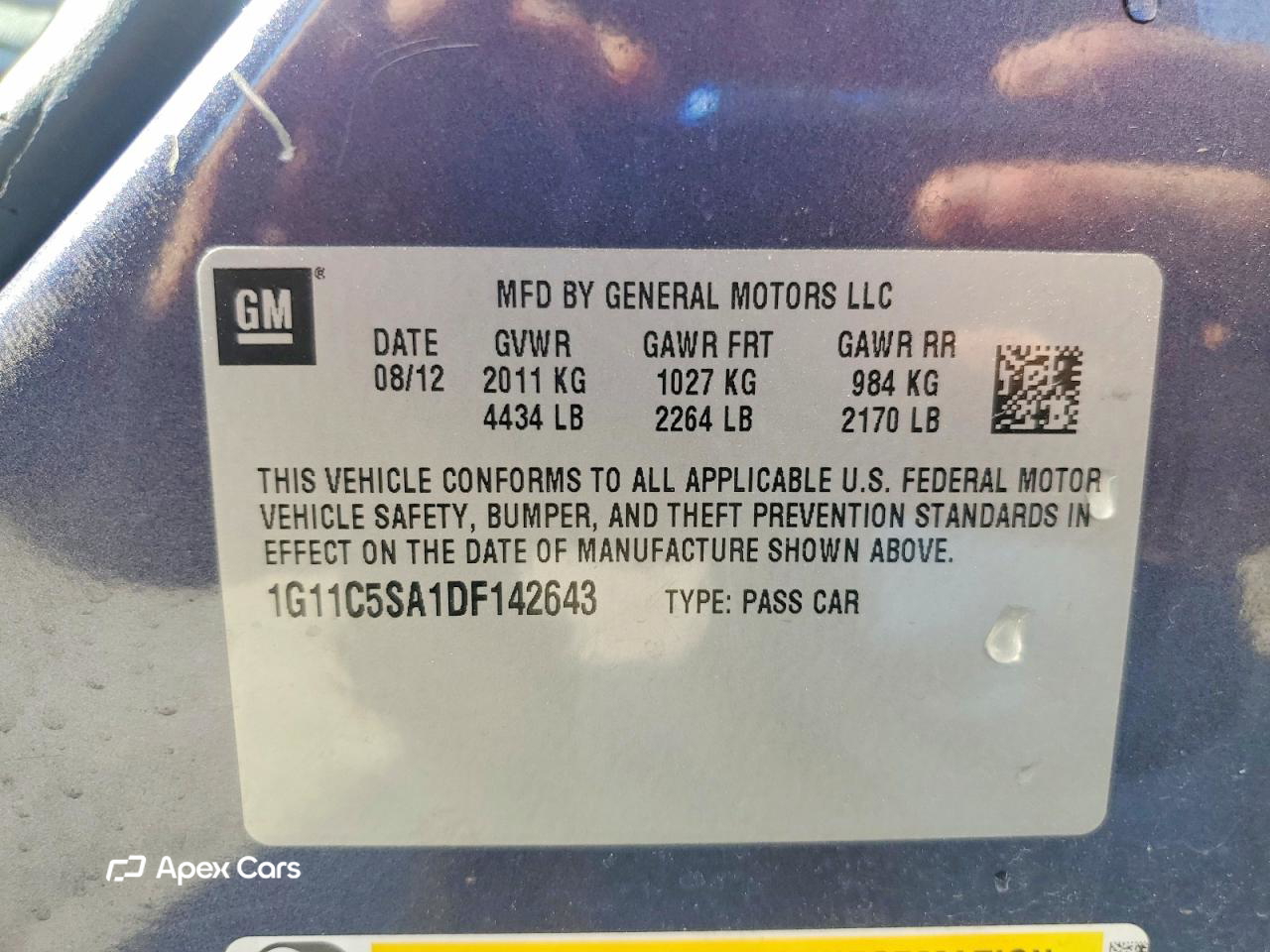 Chevrolet Malibu 2013