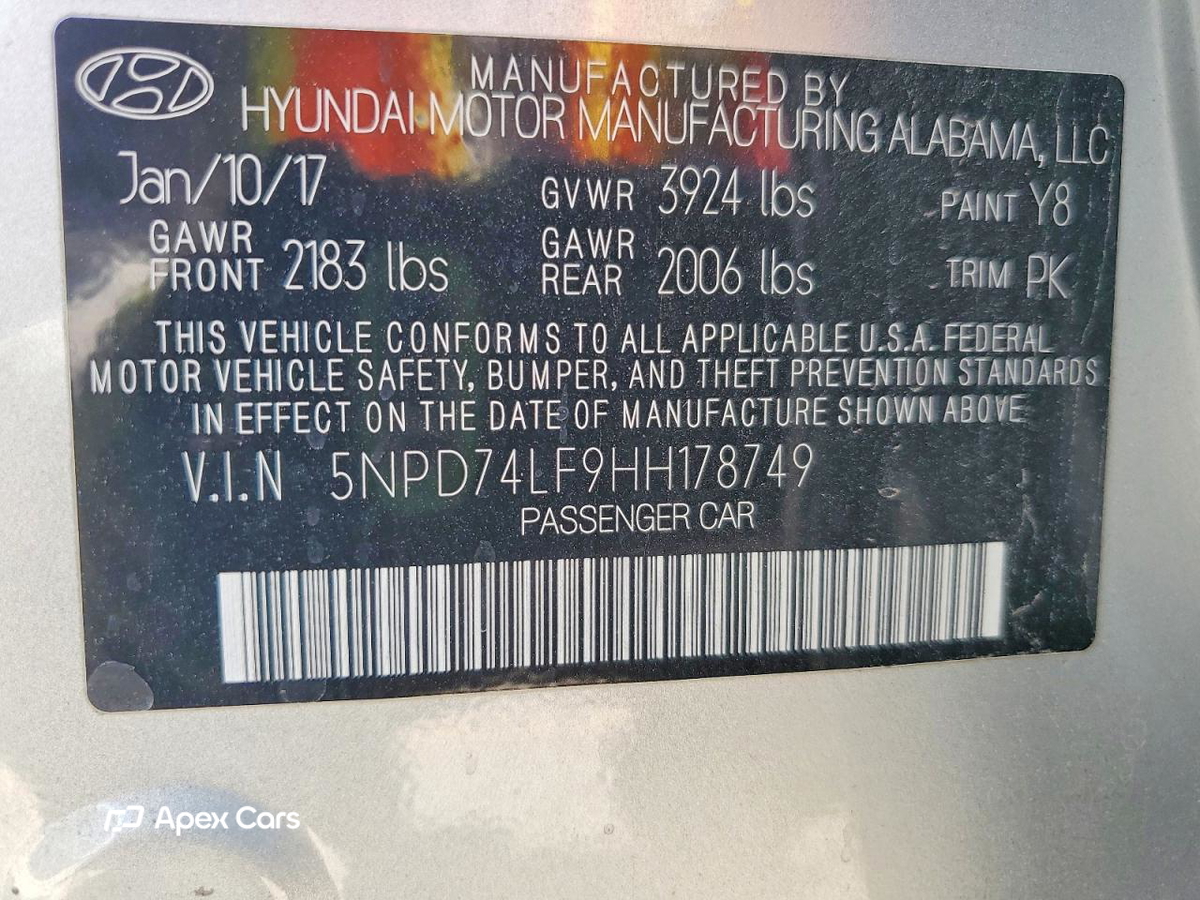 Hyundai Elantra 2017