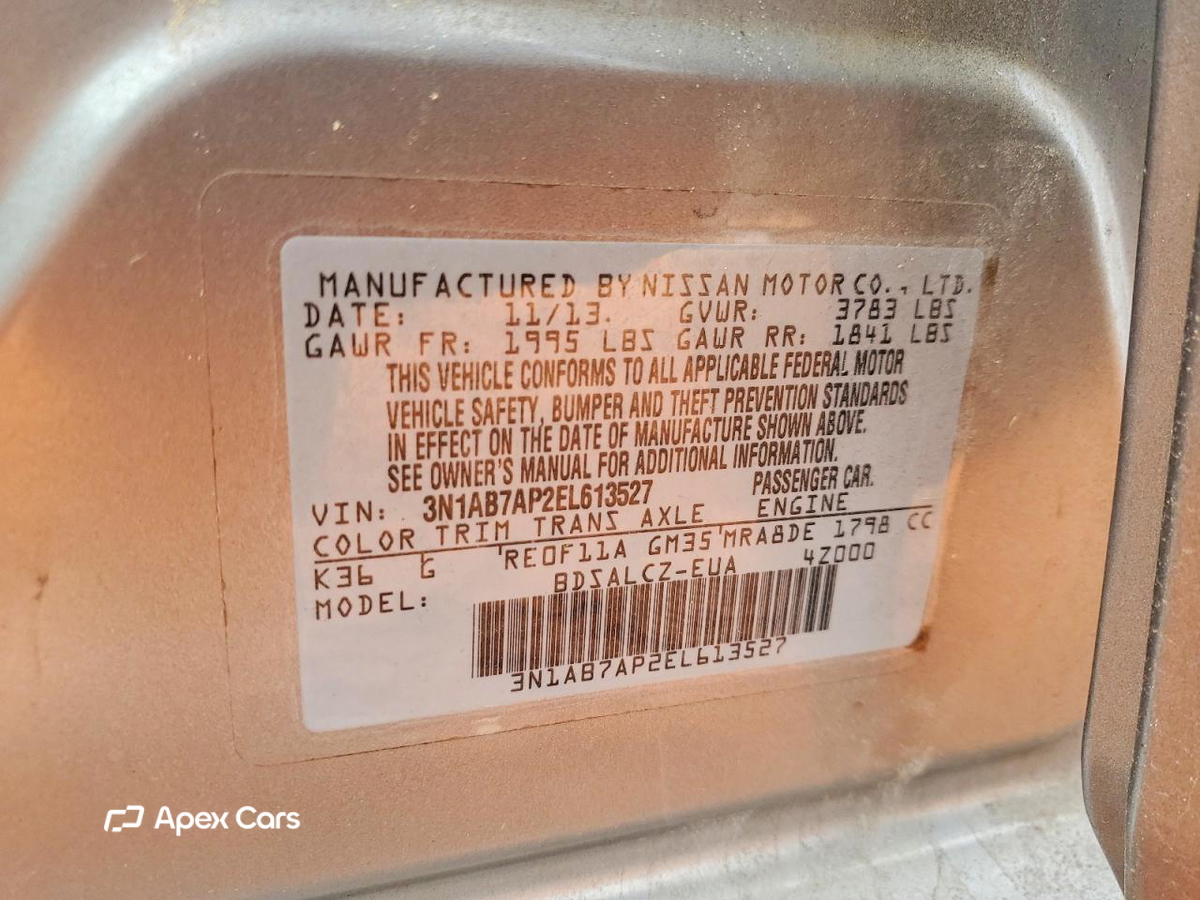 Nissan Sentra 2014