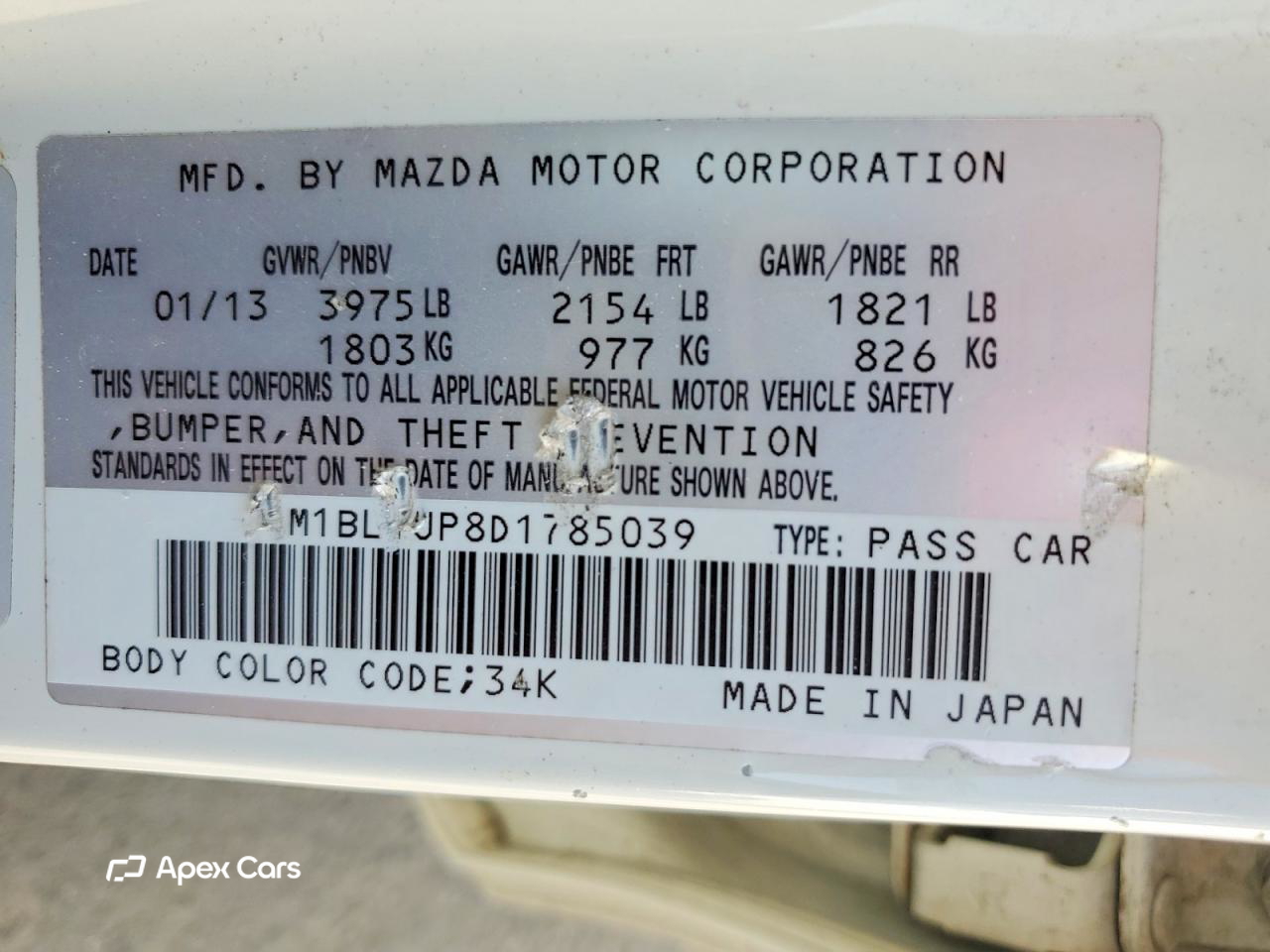 Mazda 3 2013