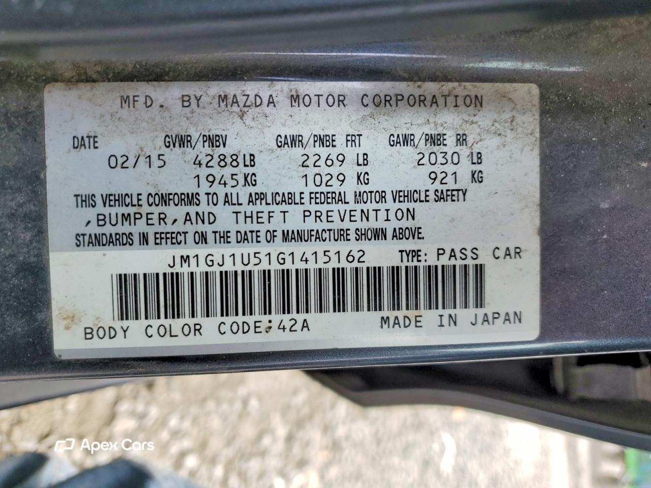 Mazda 6 2016