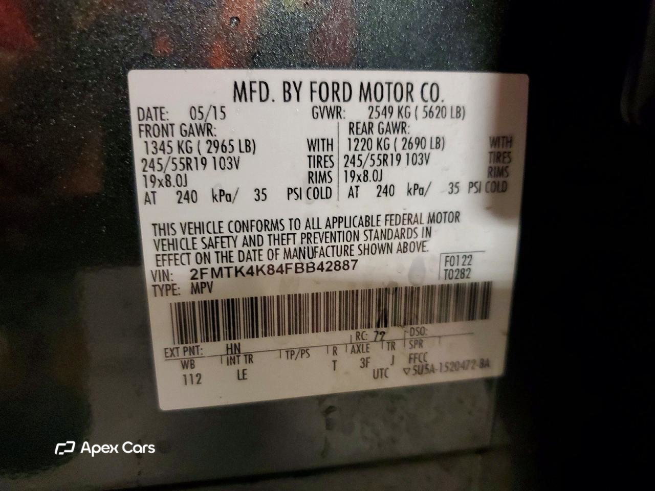 Ford Edge 2015