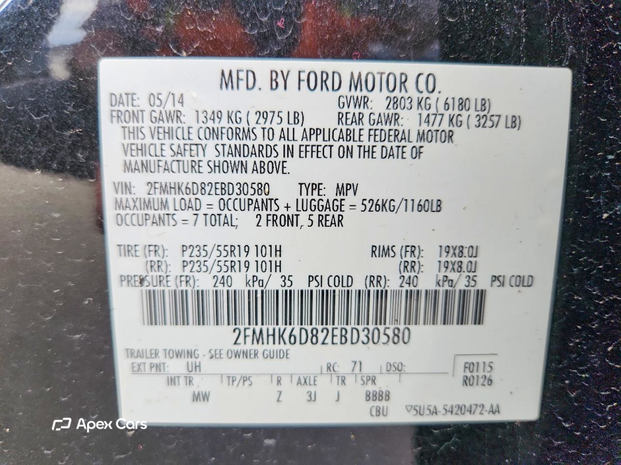 Ford Flex 2014