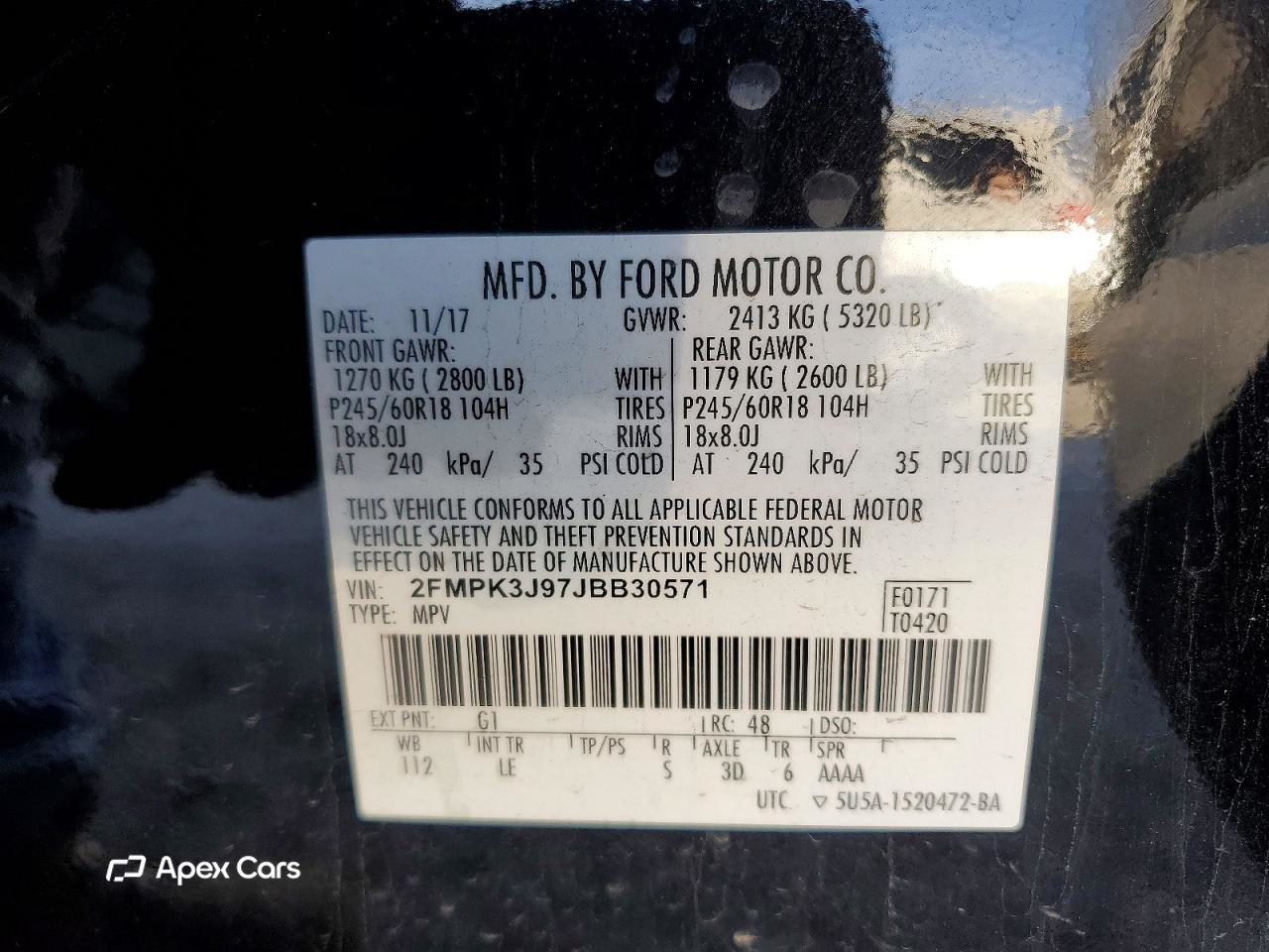 Ford Edge 2018