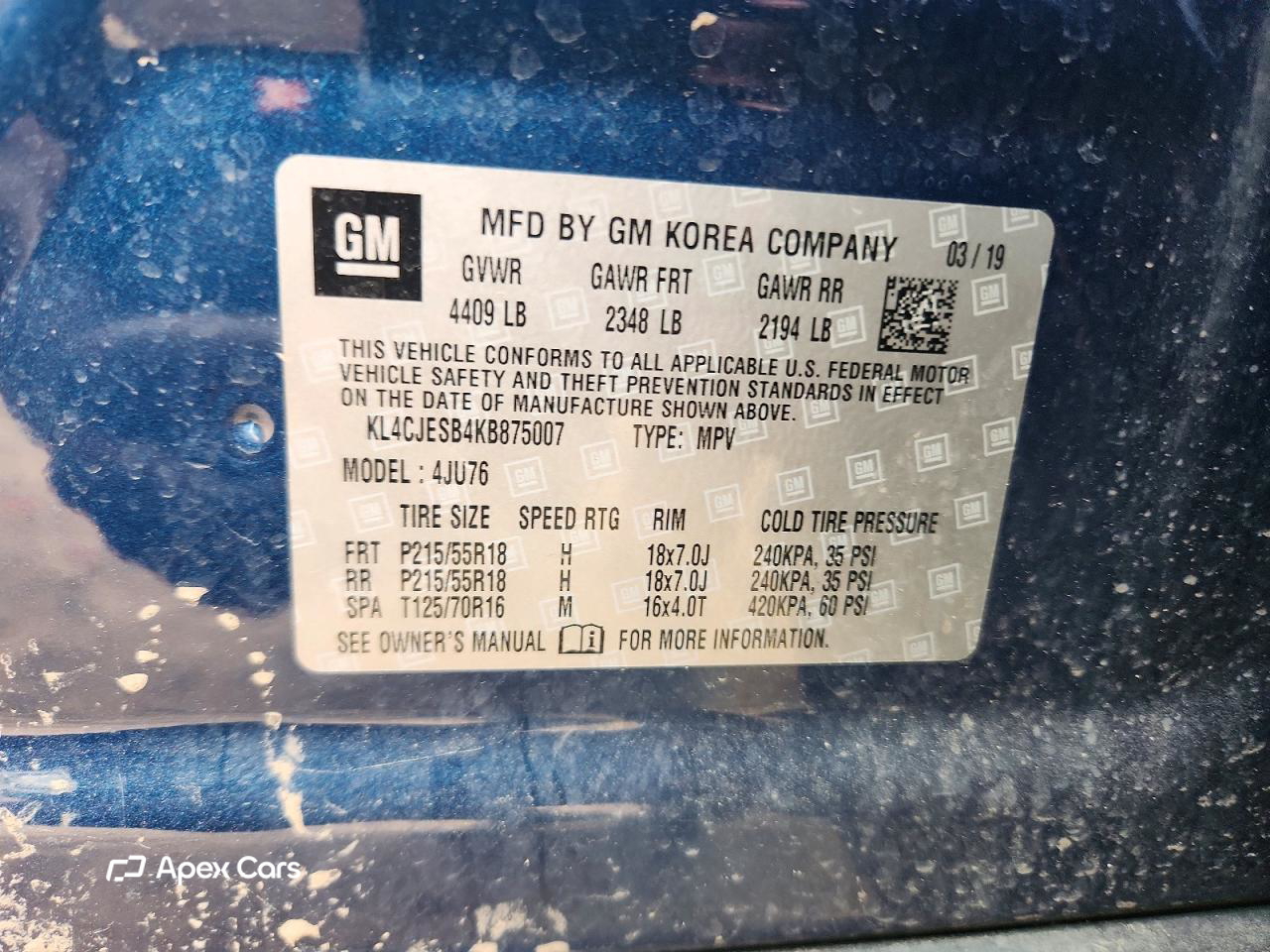Buick Encore 2019