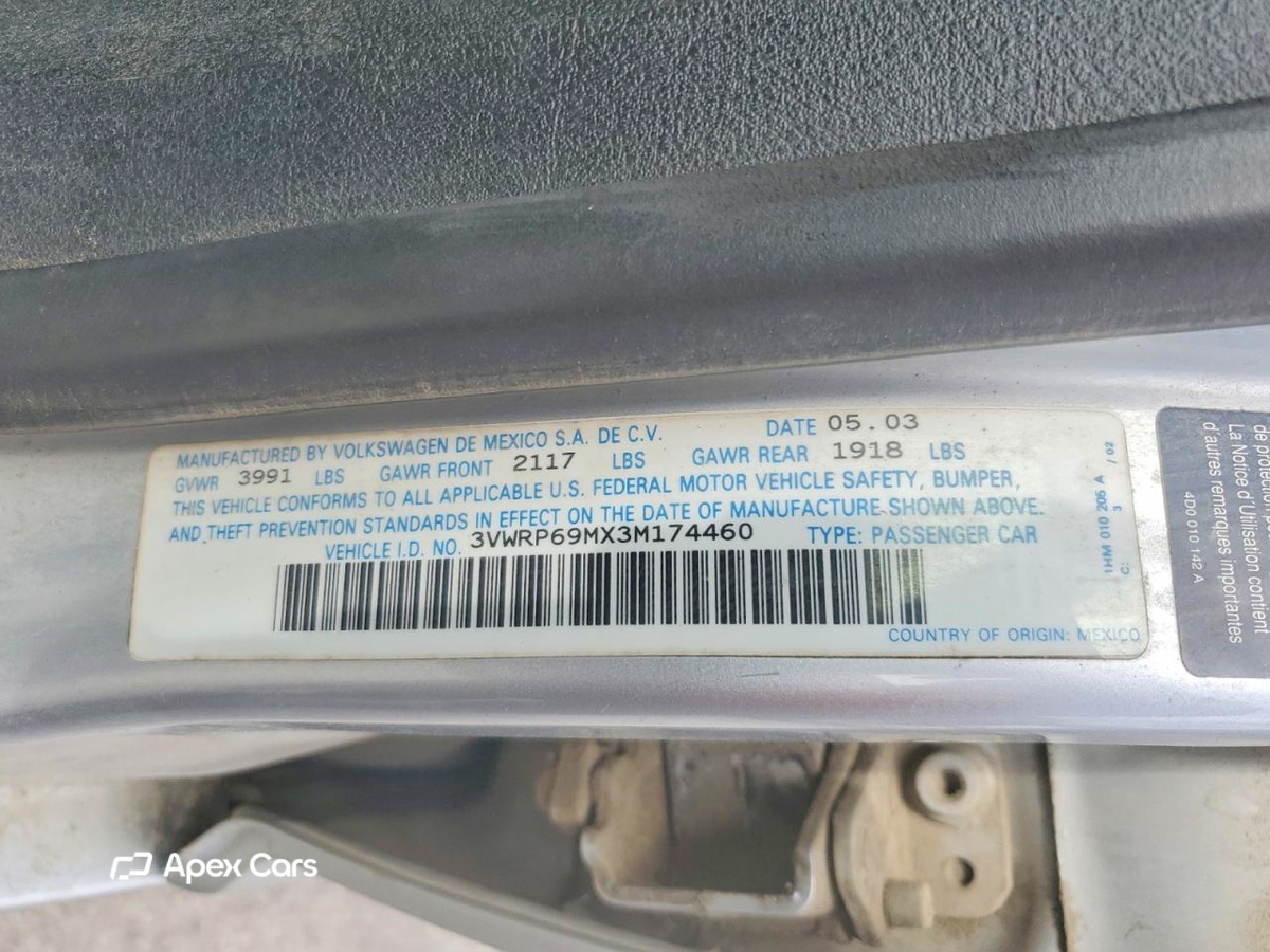 Volkswagen Jetta 2003