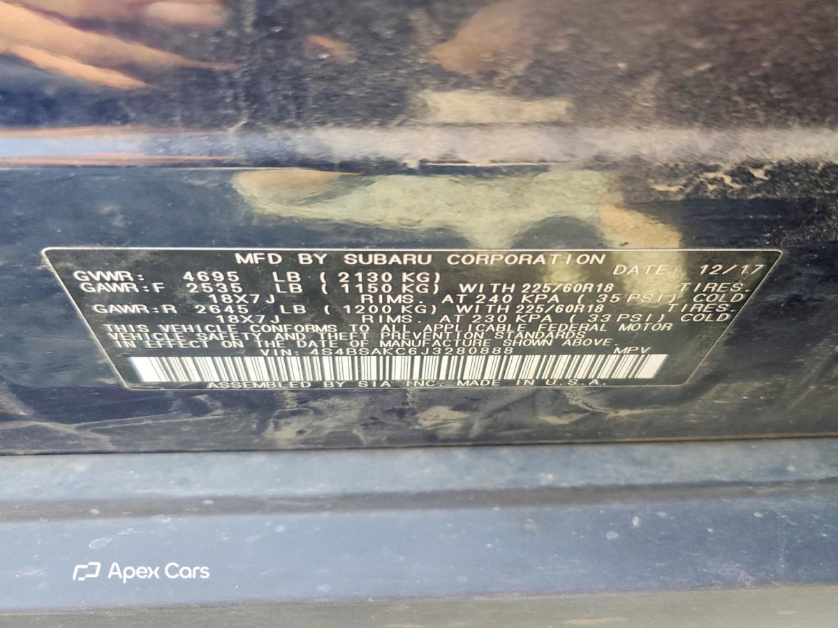 Subaru Outback 2018
