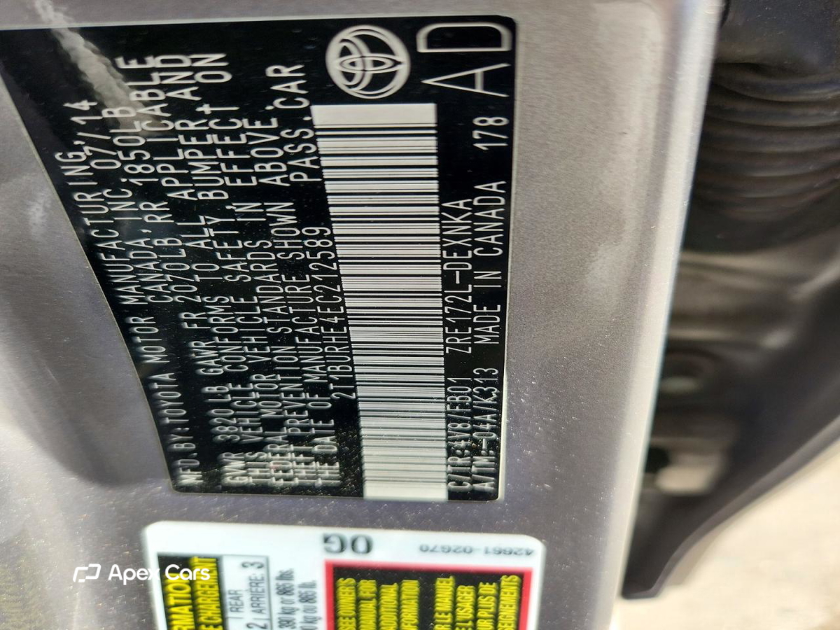 Toyota Corolla 2014