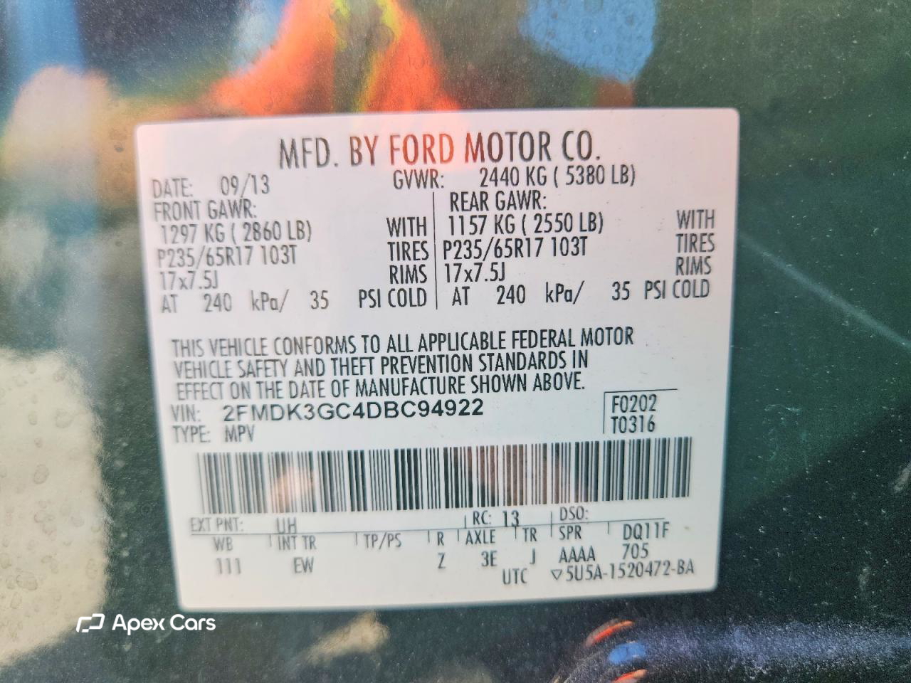 Ford Edge 2013