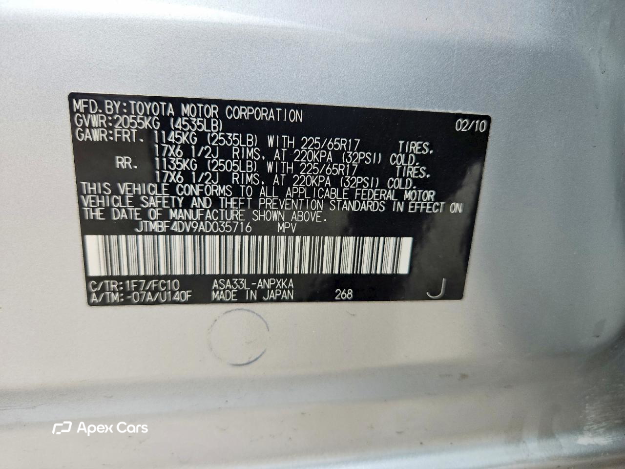 Toyota RAV 4 2010