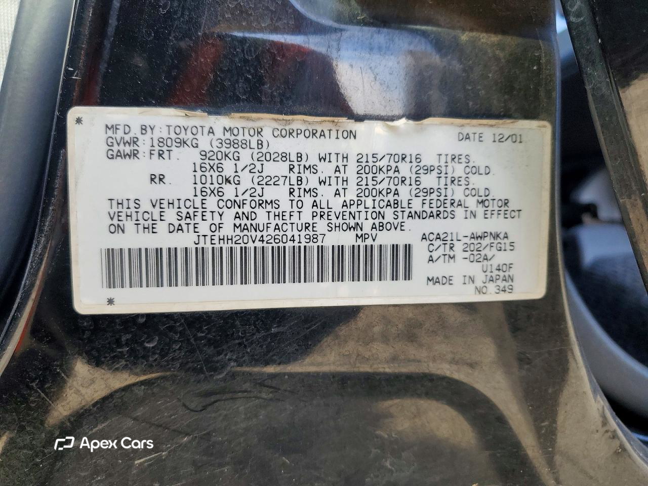 Toyota RAV 4 2002