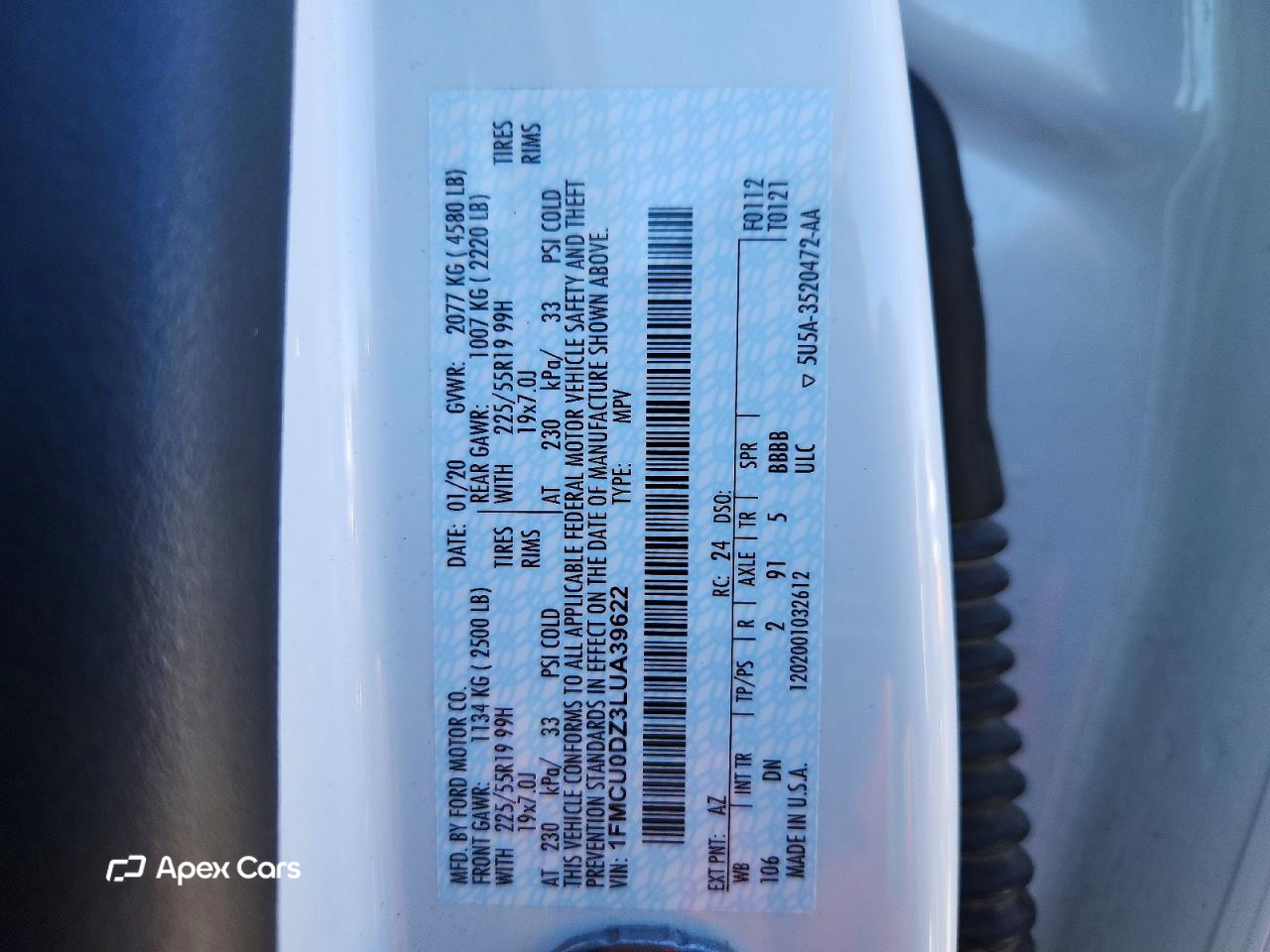 Ford Escape 2020