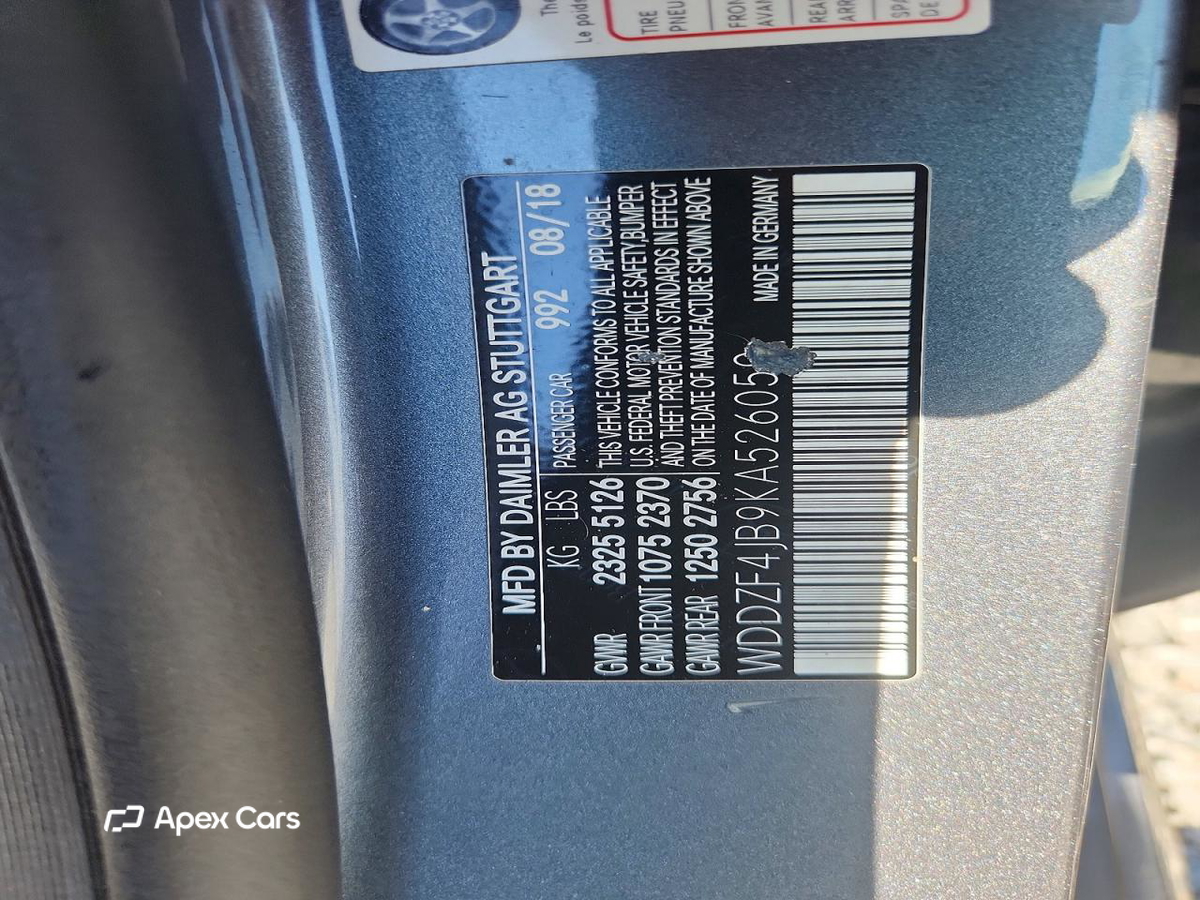 Mercedes-Benz E-klasse 2019
