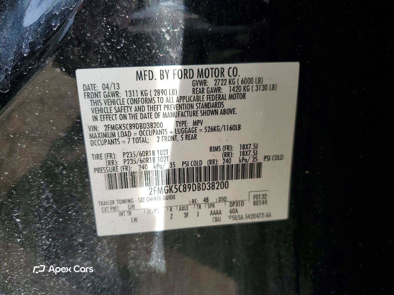 Ford Flex 2013