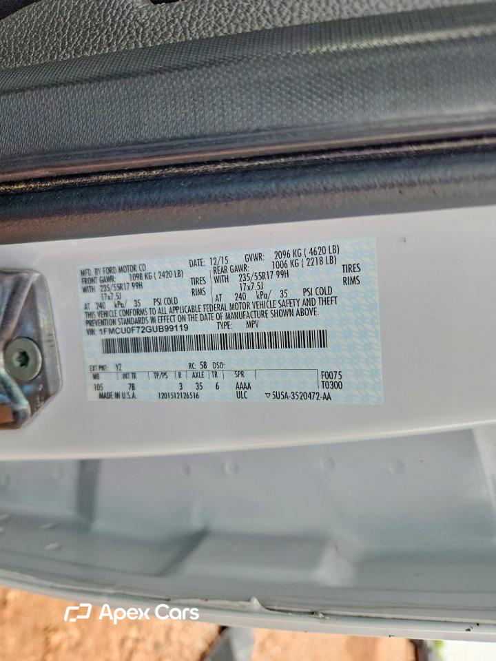 Ford Escape 2016