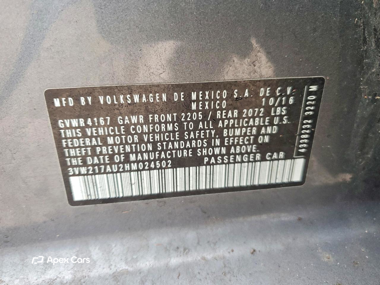 Volkswagen Golf 2017