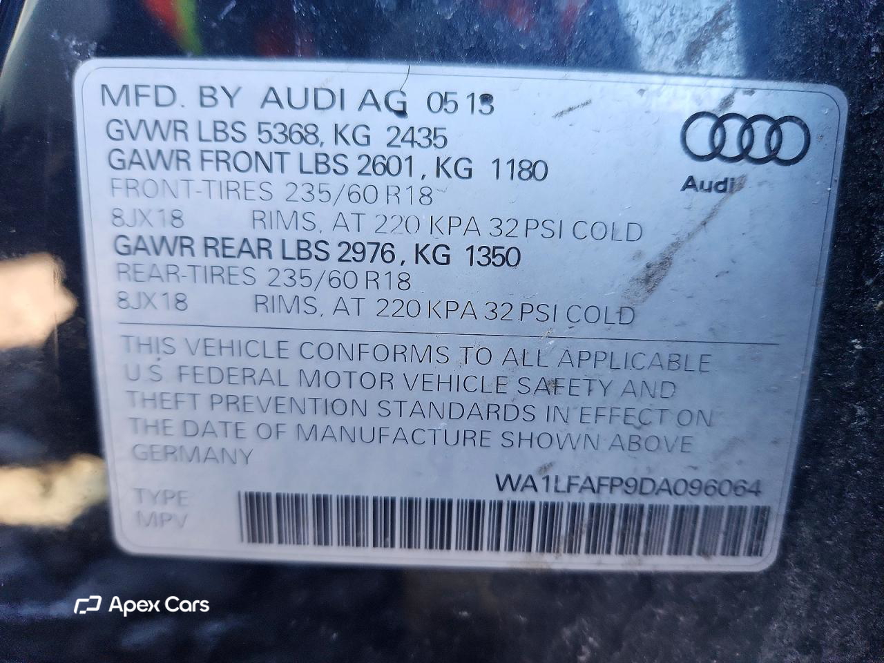 Audi Q5 2013