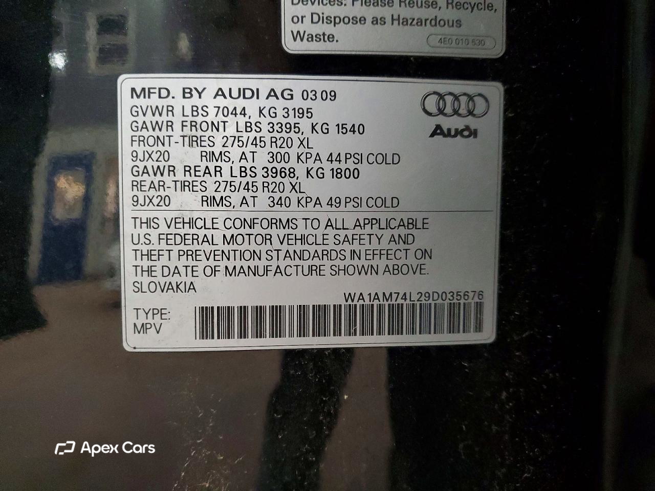 Audi Q7 2009