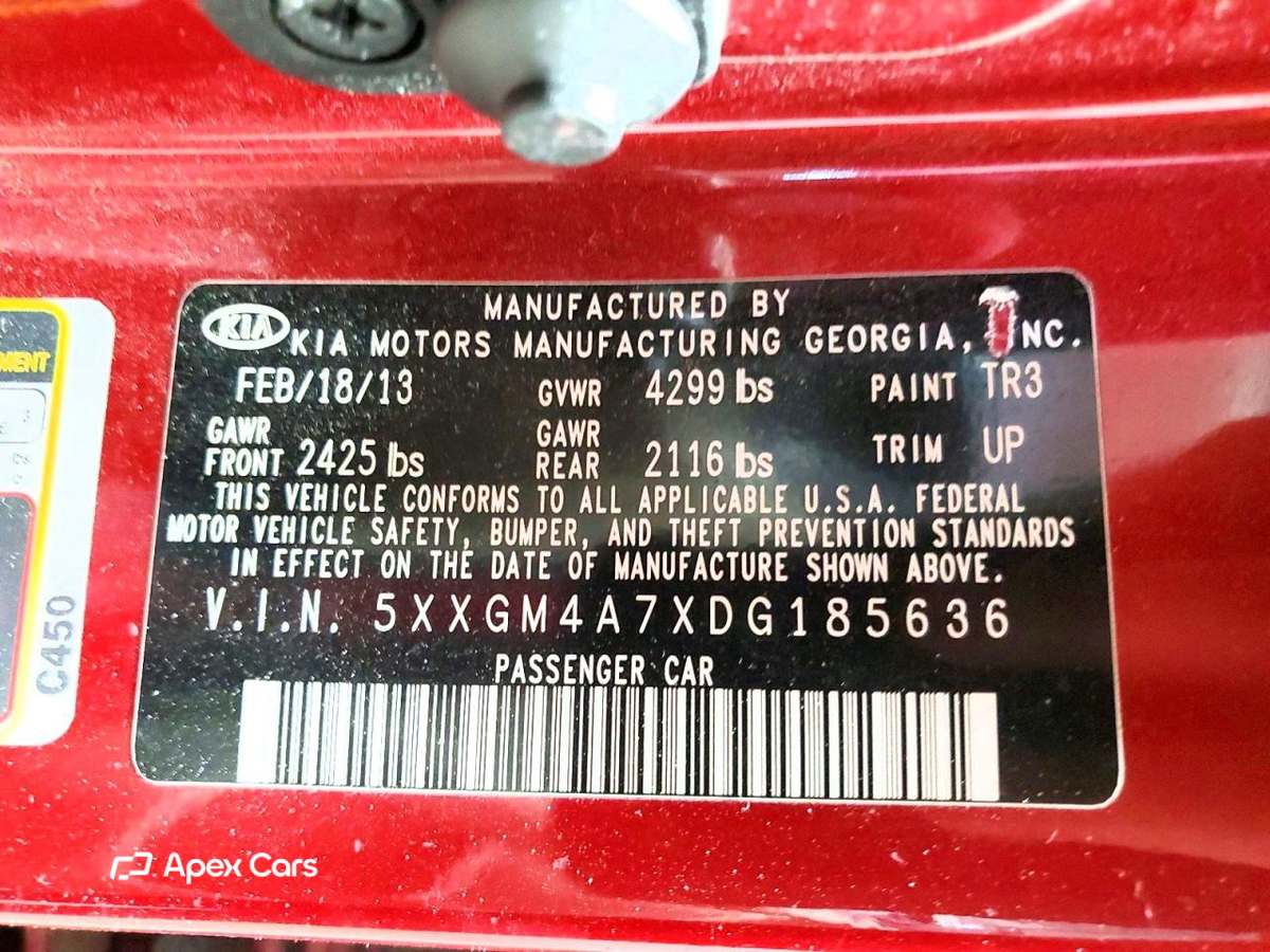 Kia Optima 2013