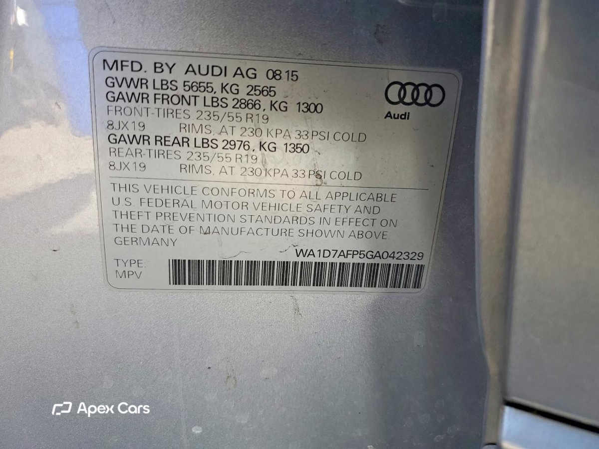 Audi Q5 2016