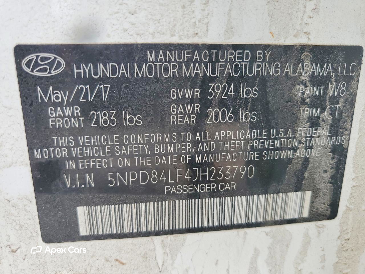 Hyundai Elantra 2018