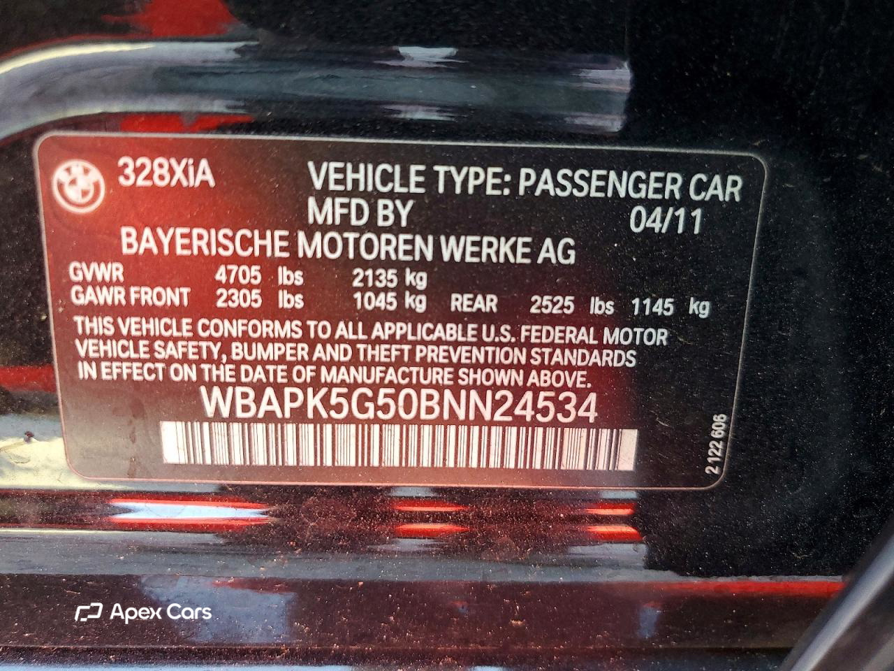 BMW Series 3 2011