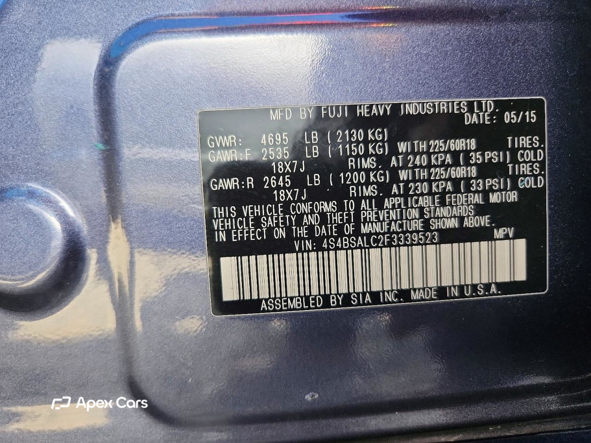 Subaru Outback 2015