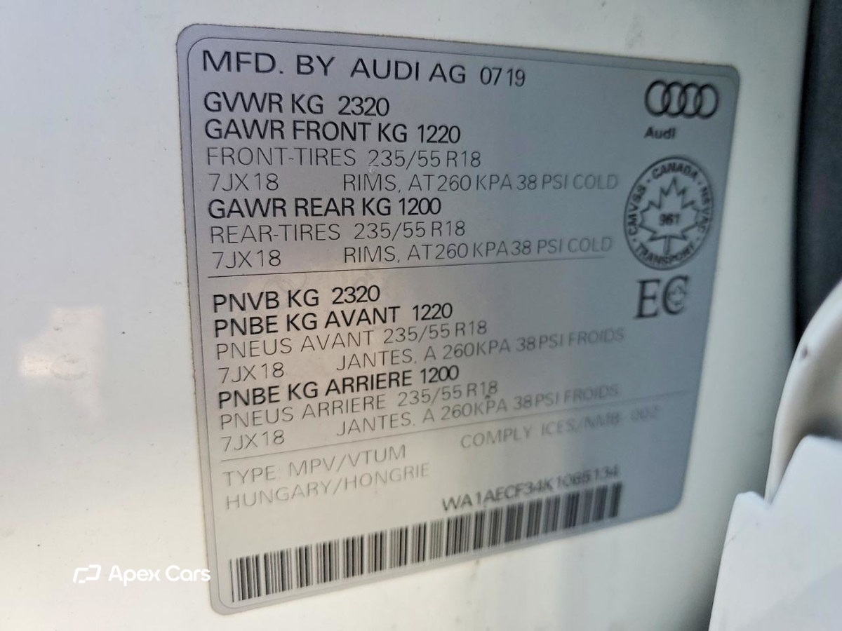 Audi Q3 2019