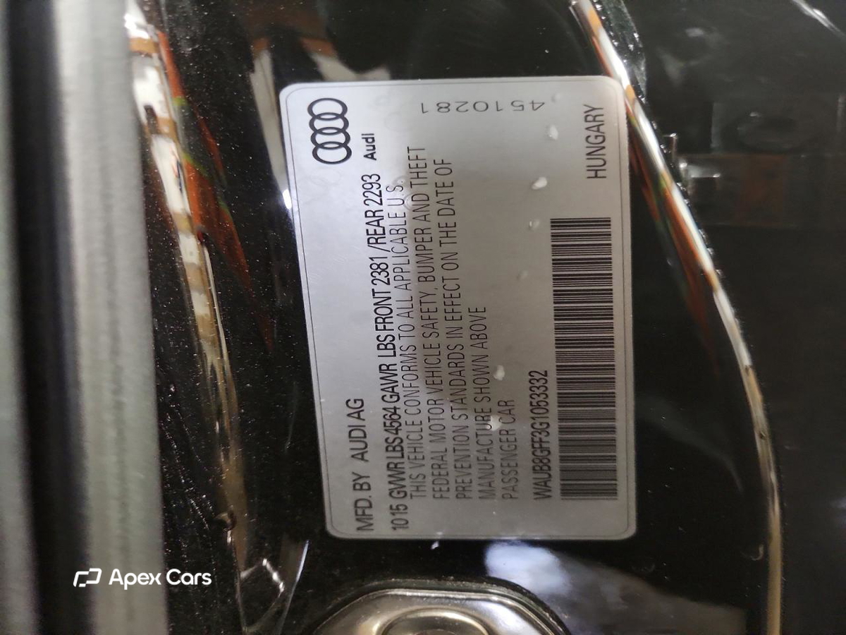 Audi A3 2016