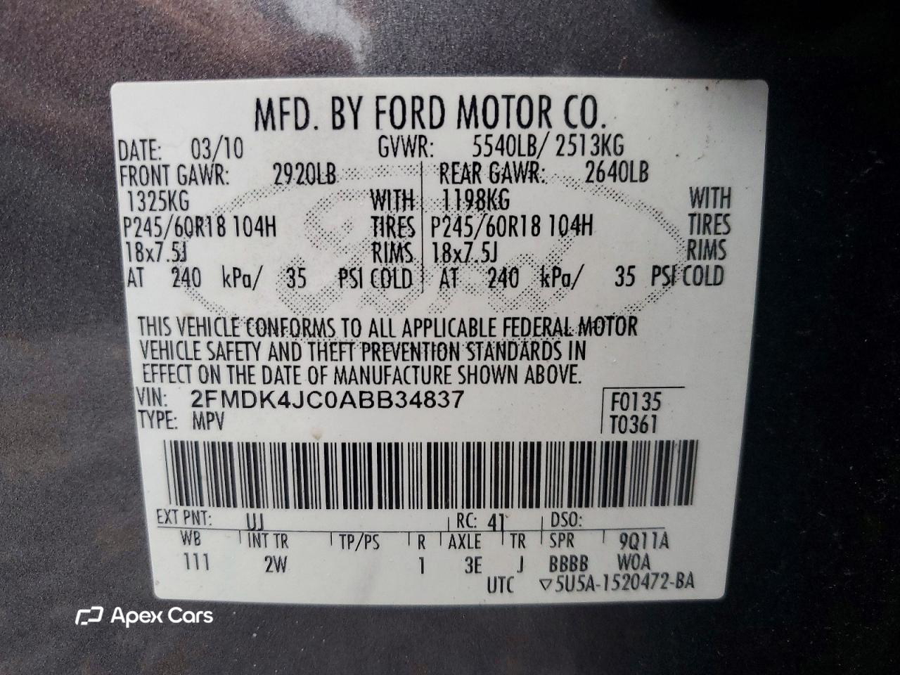 Ford Edge 2010