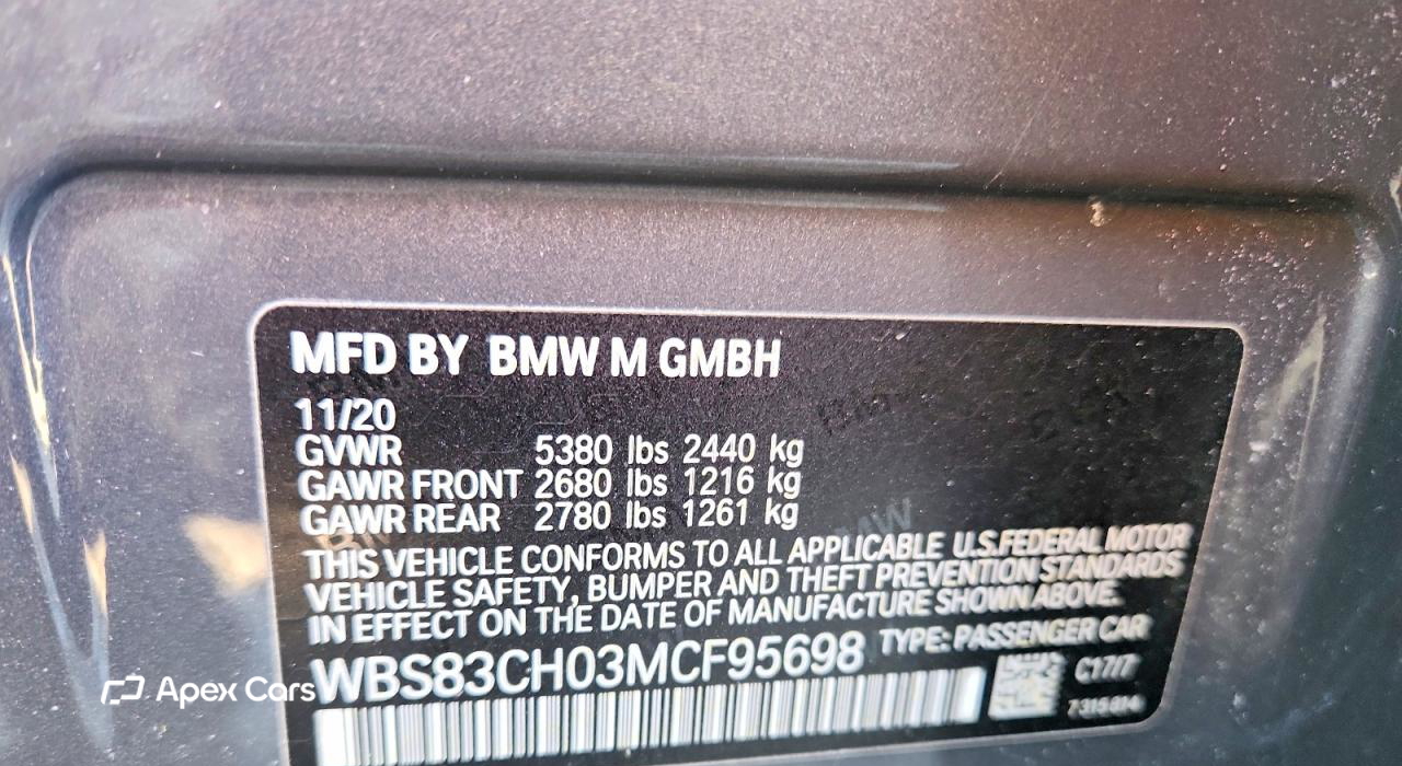 BMW M5 2021