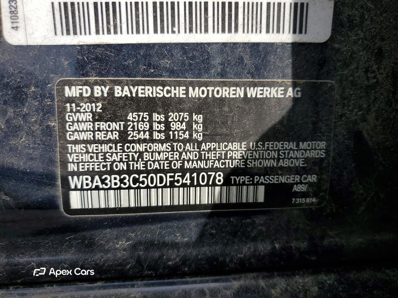 BMW Series 3 2013