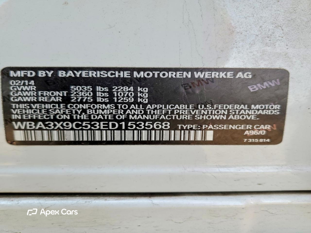 BMW Series 3 2014