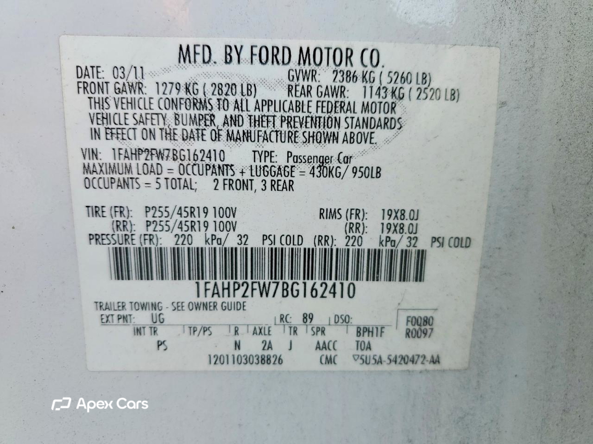 Ford Taurus 2011