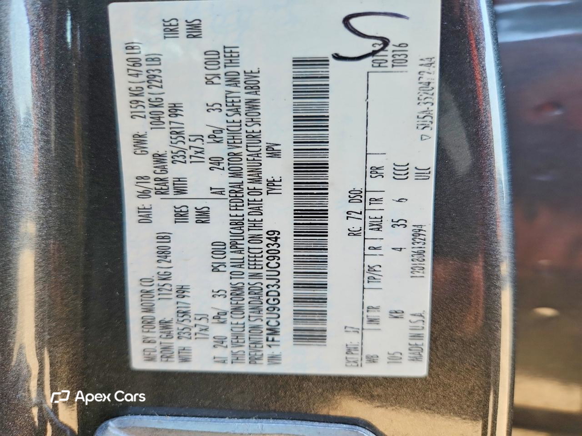 Ford Escape 2018