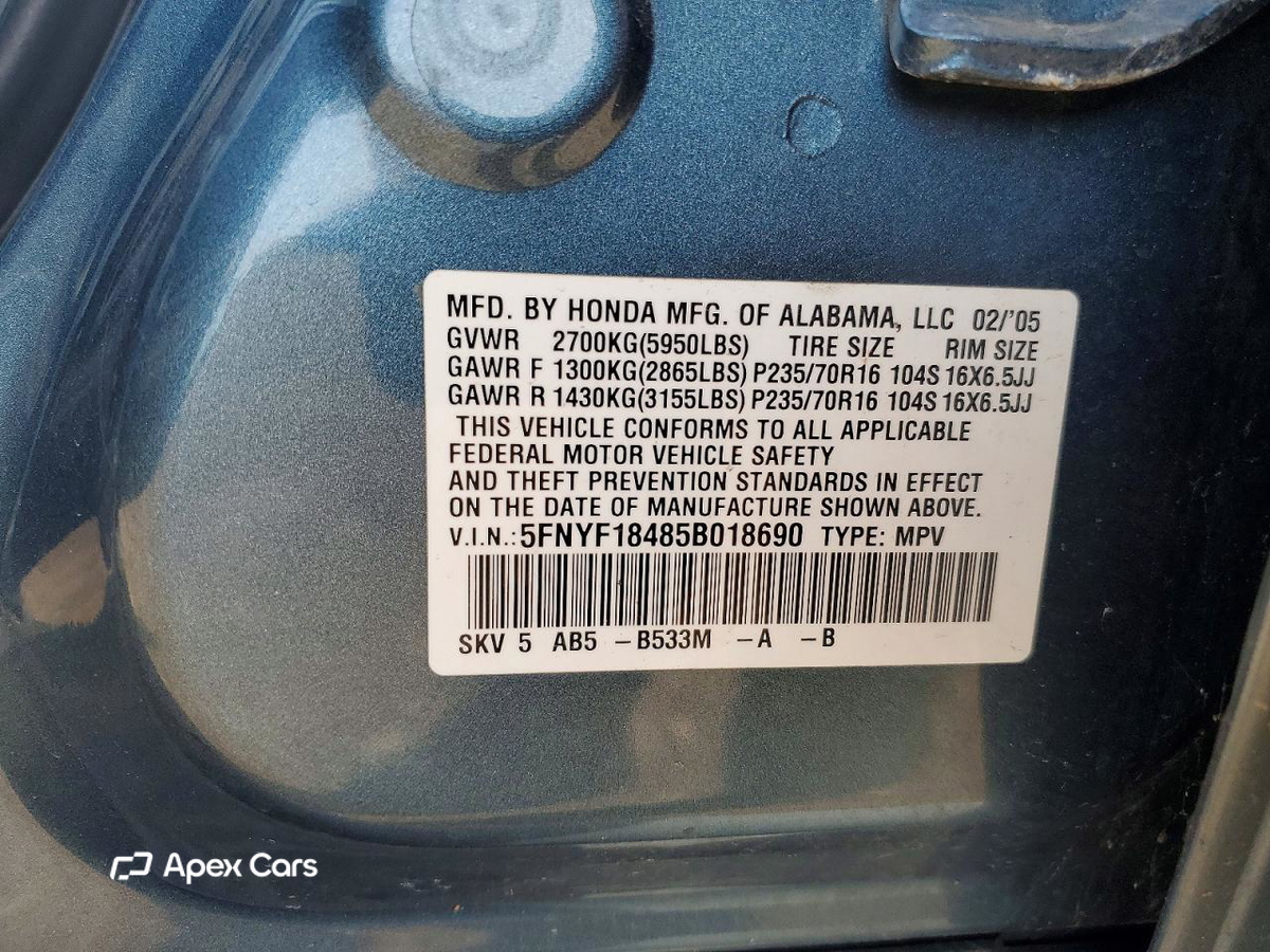 Honda Pilot 2005
