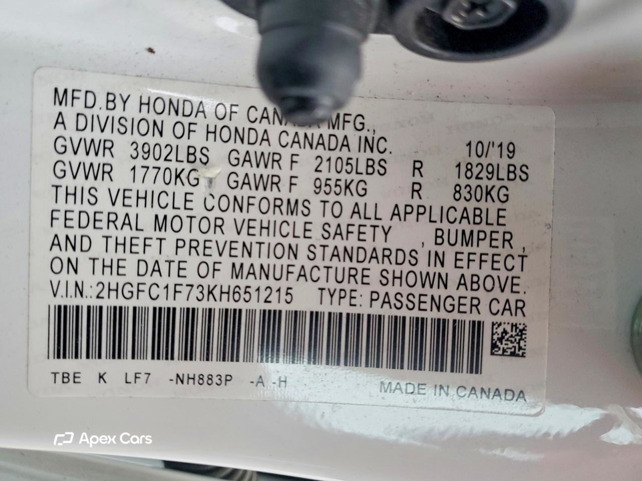 Honda Civic 2019