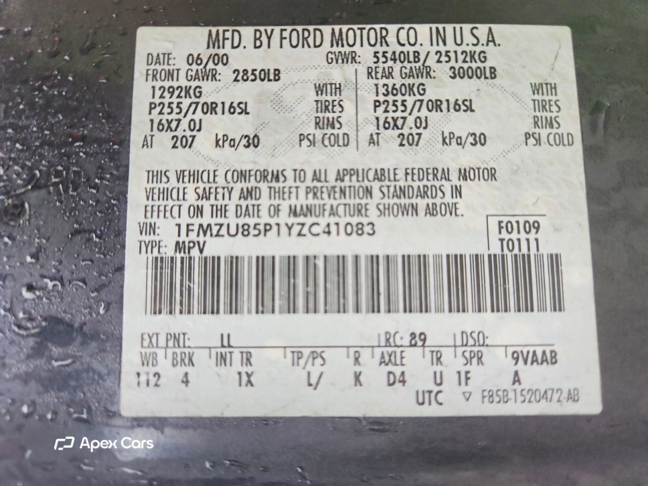 Ford Explorer 2000
