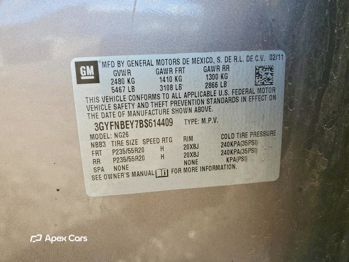 Cadillac SRX 2011