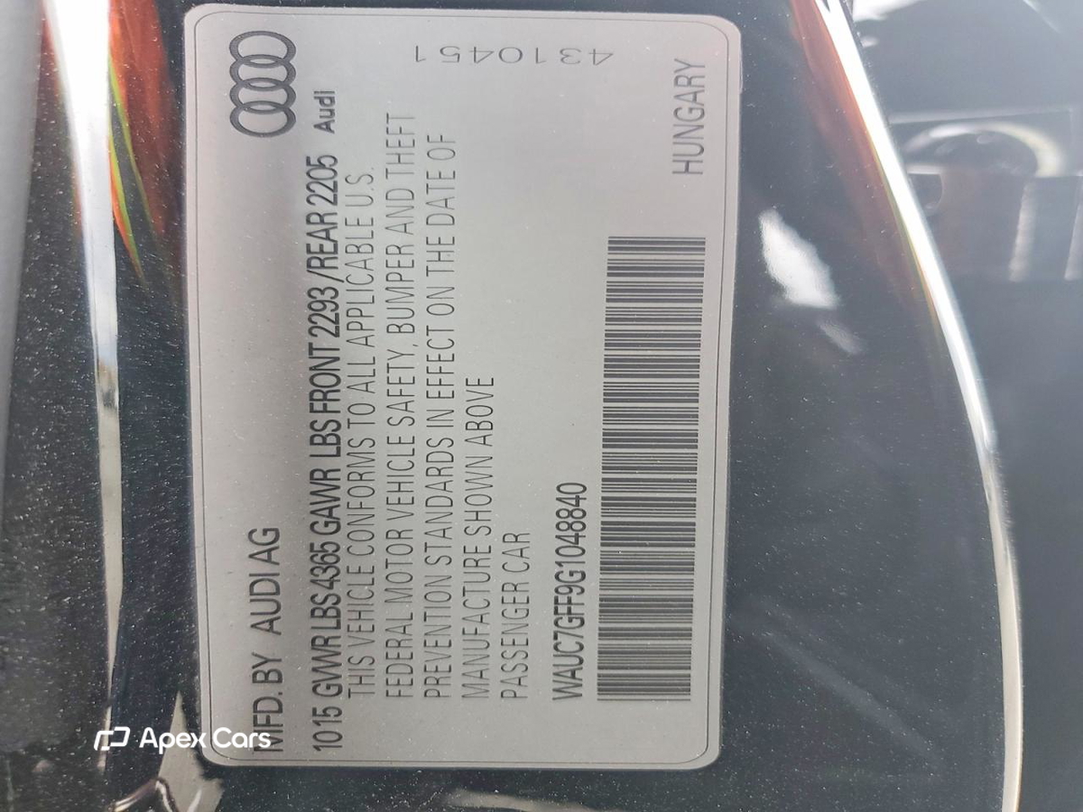 Audi A3 2016