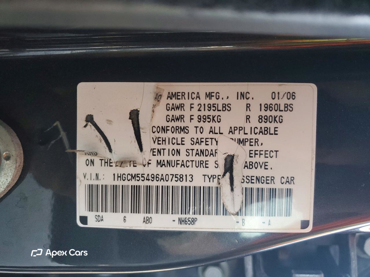 Honda Accord 2006