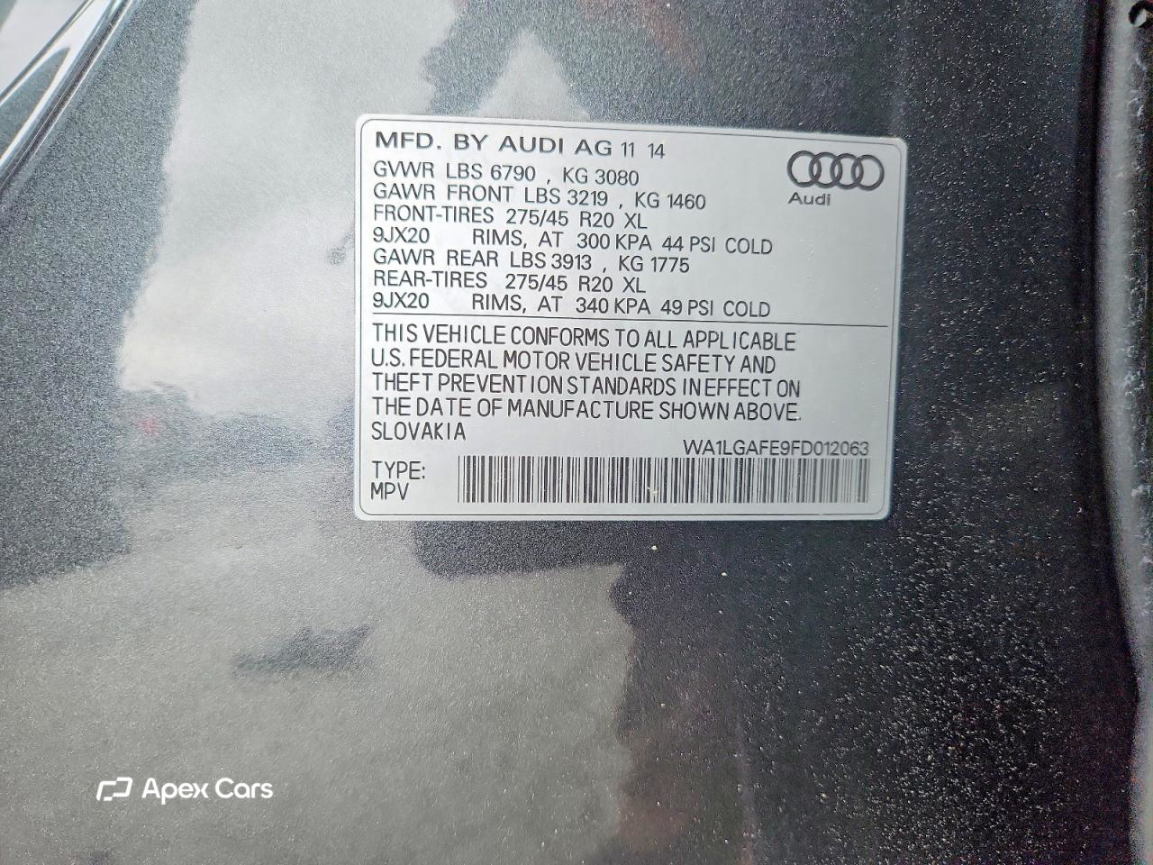 Audi Q7 2015