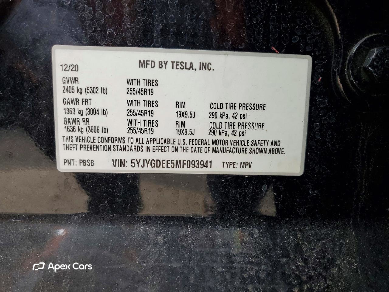 Tesla Model Y 2021