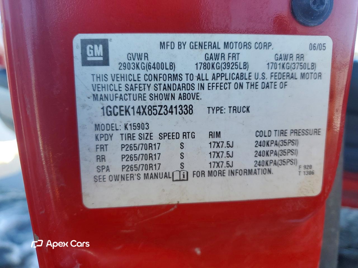 Chevrolet Silverado 2005