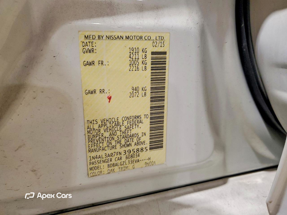 Nissan Altima 2015