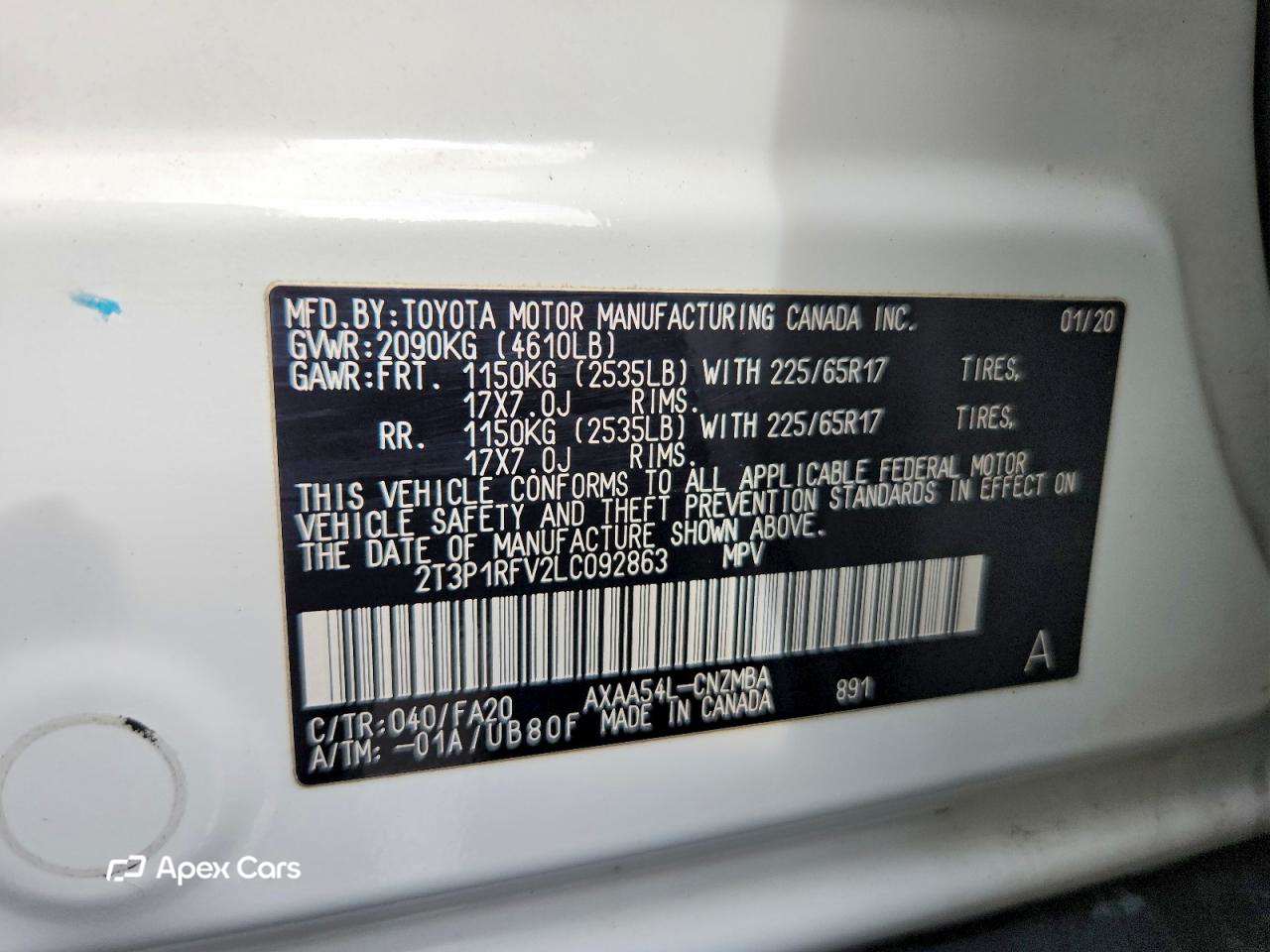 Toyota RAV 4 2020
